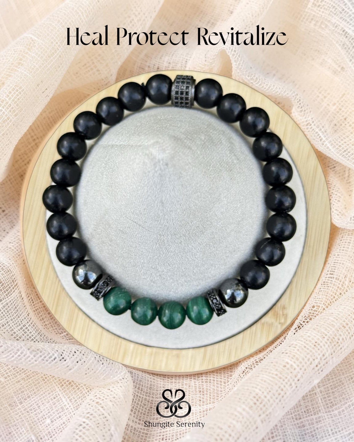 Shungite & Malachite