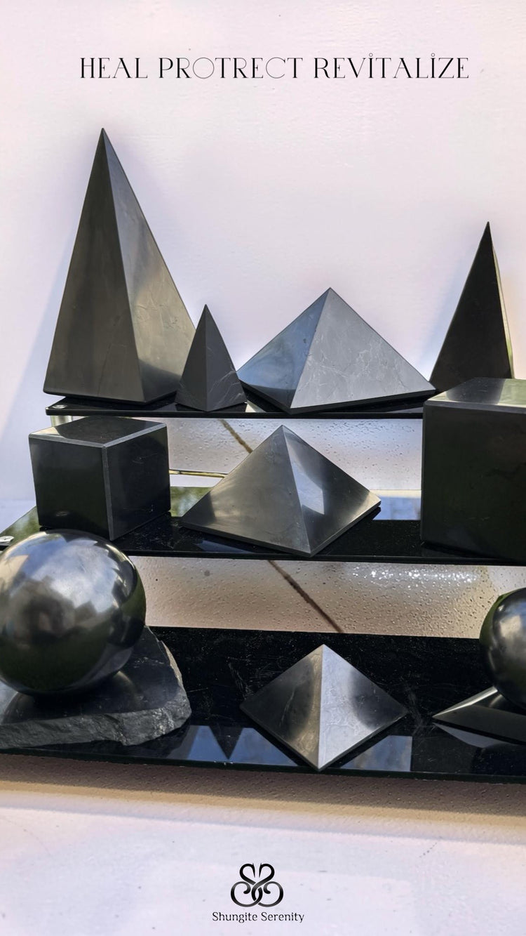 **Shungite shapes, different sizes,  all carry unique qualities**