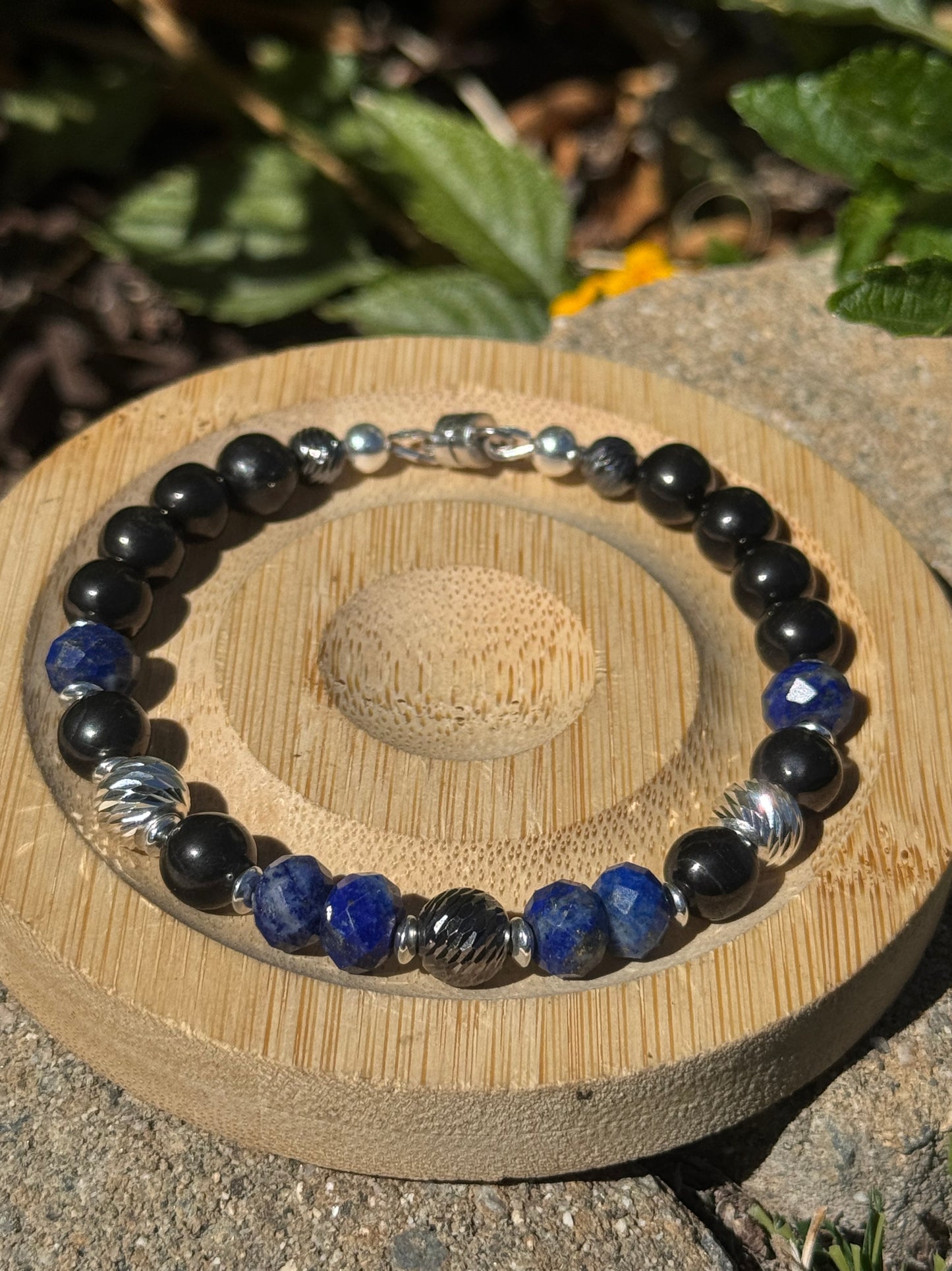 Ascension -unisex sterling silver clasp Bracelet