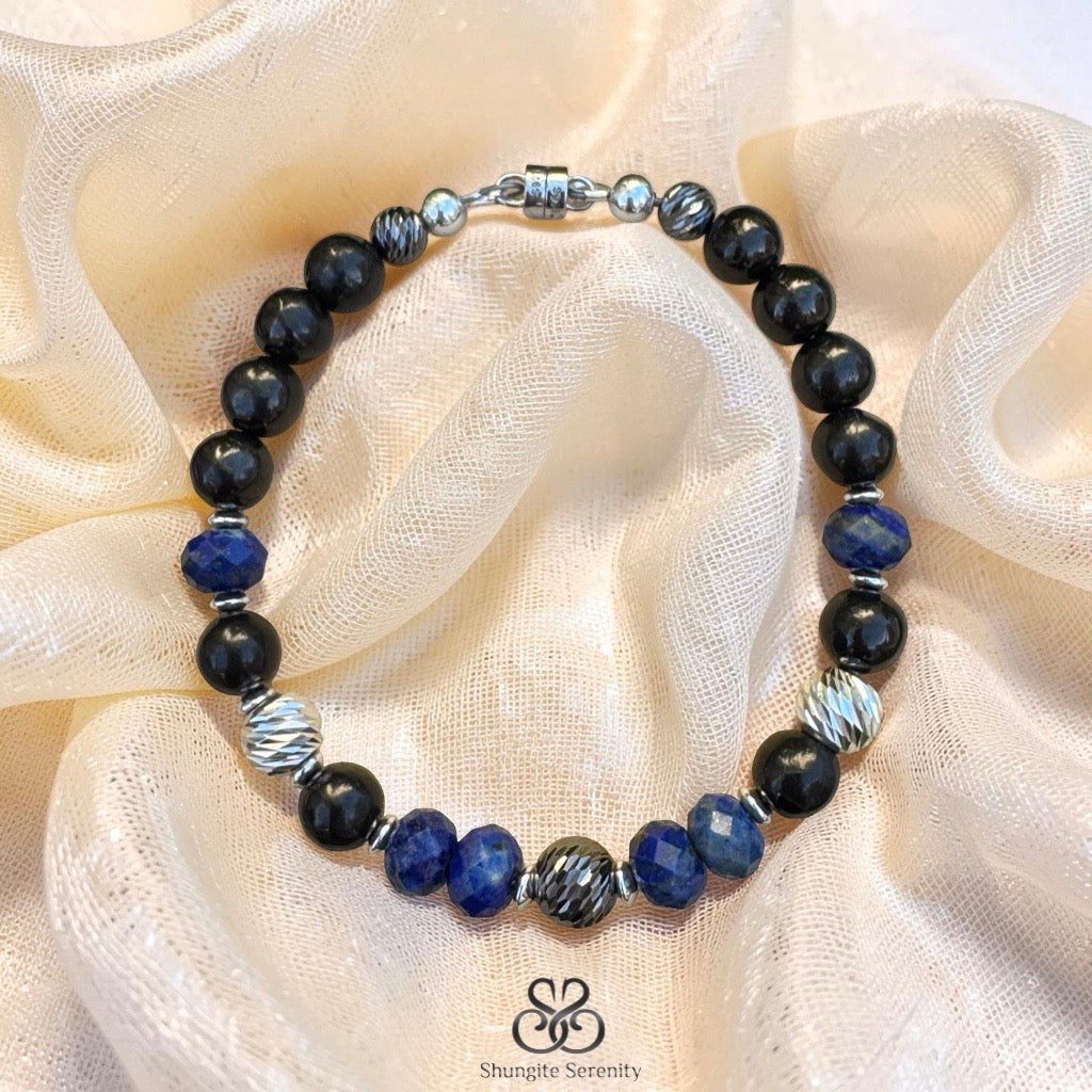 Ascension -unisex sterling silver clasp Bracelet