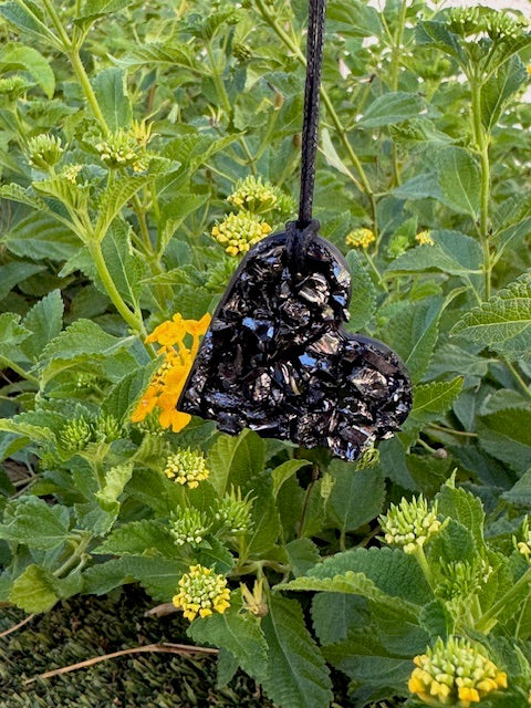 Elite Shungite Heart  Pendant
